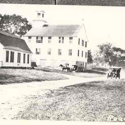 Road Church with church parlor on left, Stonington CT