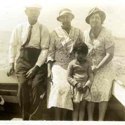 Clark family, 1934