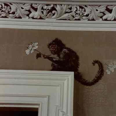 Monkey Detail in Parlor, 1989