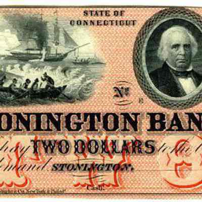 One Dollar Stonington Bank notes