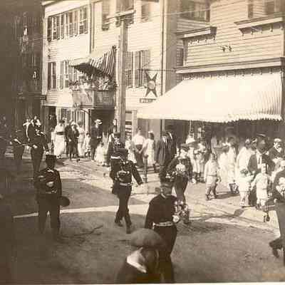 Fire Parade, Water Street, Stonington CT