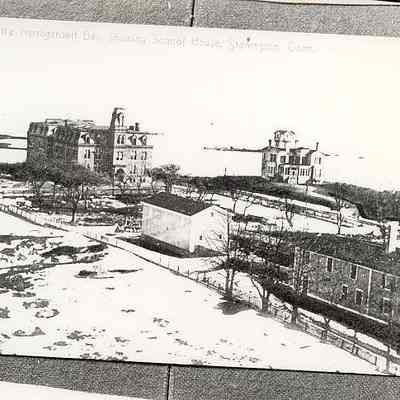 Little Narragansett Bay, showing School House