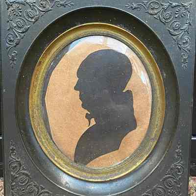 Silhouette of David Frink (1750-1838)