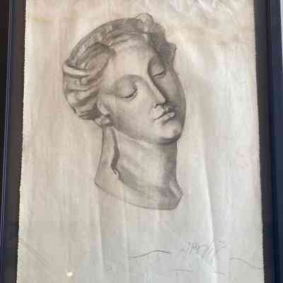 Female Head by Marion Gray