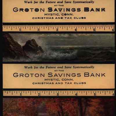 Groton Savings Bank Christmas and Tax Club cards