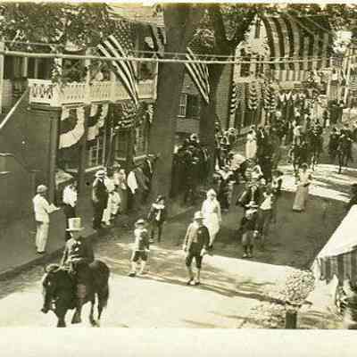 Postcards of the Stonington Historical Society collection - 1814 Centennial Celebration and Parade