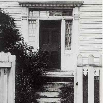Doorway, [Zebulon] Chesebrough's house east of Edwards [Paffard] Oxecosset