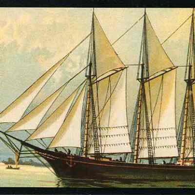 Three Masted Schooner