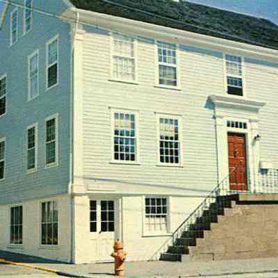 Amos Sheffield House, 75 Water Street, Stonington CT