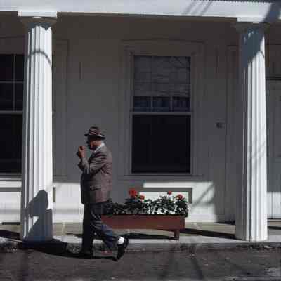 Walking North by the Arcade