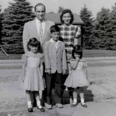 Andy Perry Family, October 1959
