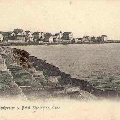 Breakwater and Point, Stonington CT