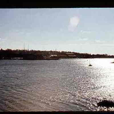 Mystic Seaport from Groton side