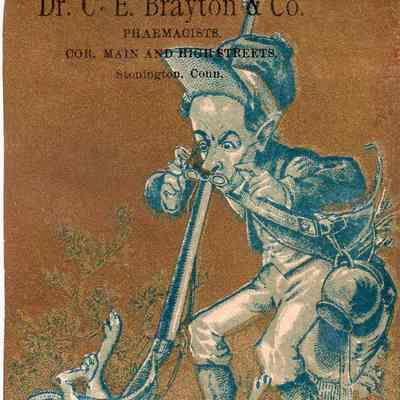 Dr. C.E. Brayton Trade Card