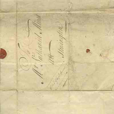 Letter from Nataniel Miner