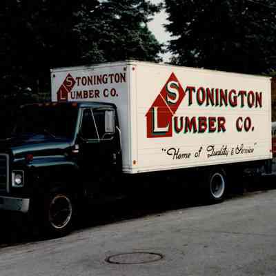 Stonington Lumber Company Truck