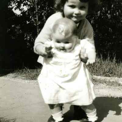 Carolyn and her doll, Betty