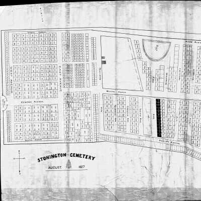 Diagram of Stonington Cemetery