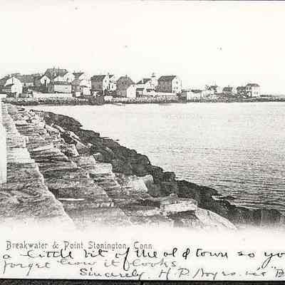 Breakwater and Point, Stonington CT