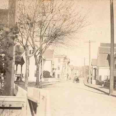 Water Street looking west, Stonington CT