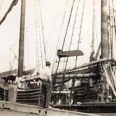 Schooner Virginia Parker at New Bedford MA