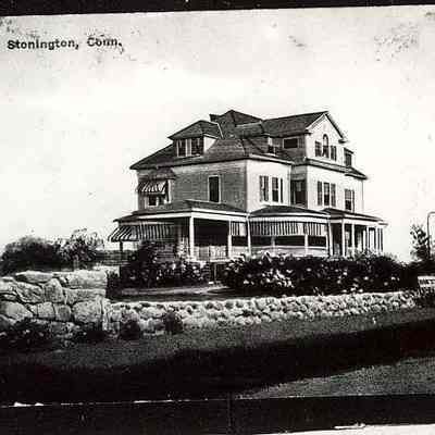 Bella Vista, Bradley house, Elm Street next to Town Hall, Stonington CT