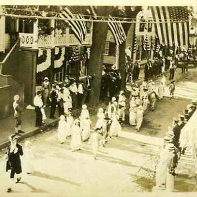 Colonial Schoolchildren, Stonington CT