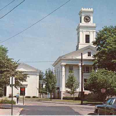 Congregational Church, corner of Main and Elm Streets, Stonington CT