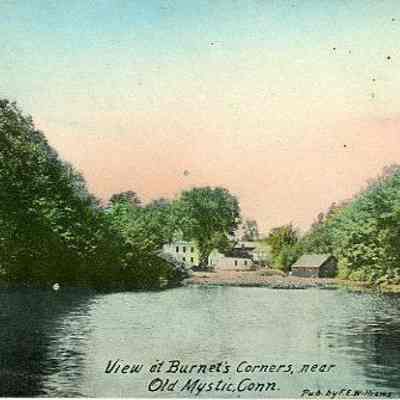 View at Burnet's Corners, near Old Mystic CT