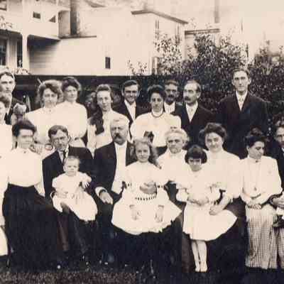 Jerome and Emma Anderson Family Photographs