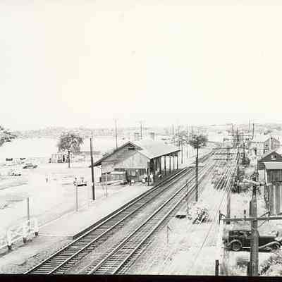 Stonington train depot, North Main Street