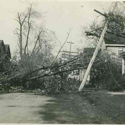 Williams' Street damage