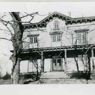 Front of LInden Hall