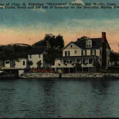 Home of Chas. Q. Eldredge, Old Mystic CT