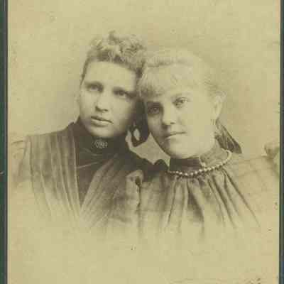 Rieta Babcock and Alice Hallam