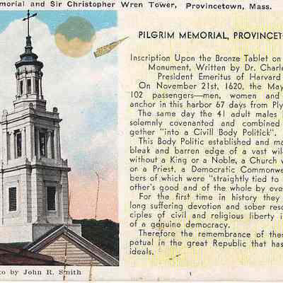 Pilgrim Memorial and Sir Christopher Wren Tower, Provincetown MA