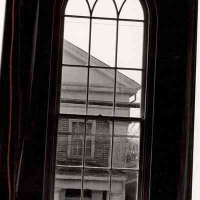 Second story Water Street window, Stonington CT