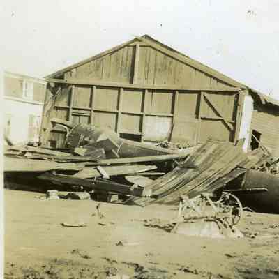 Damaged building