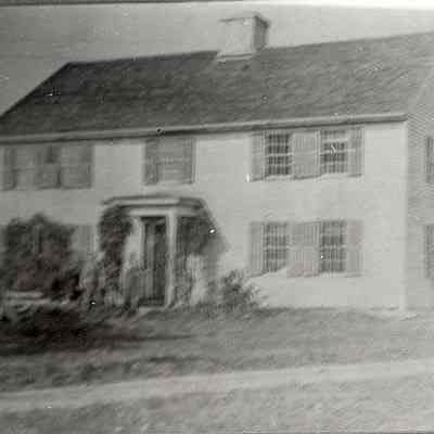 House on Pequot Trail, east of Taugwonk, Stonington CT