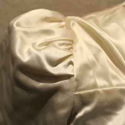 Satin Wedding Gown, 1945