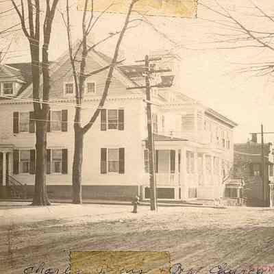 House on corner of High and Water Streets, Stonington CT