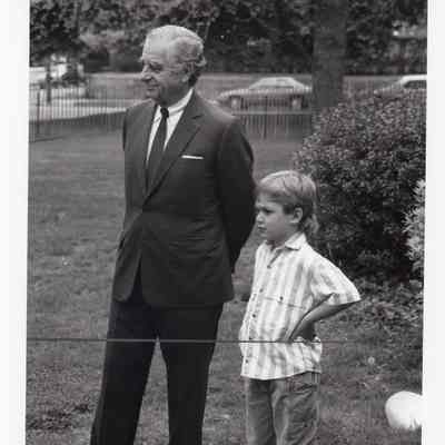 Stonington Library Groundbreaking, 1990