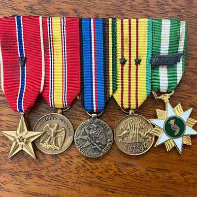 Service Medals of Captain Marshall Stowell, USN