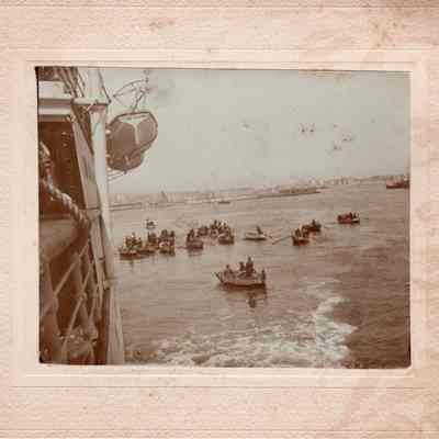 Landing at Naples, April 28, 1900