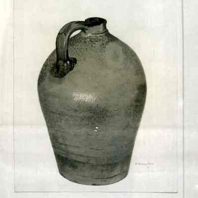 Watercolor of Cider Jug, 1778-1800