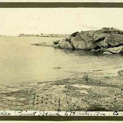 Boulder Point Beach, Lords Point, Stonington CT