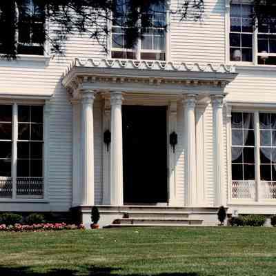 Palmer House front door, 1989