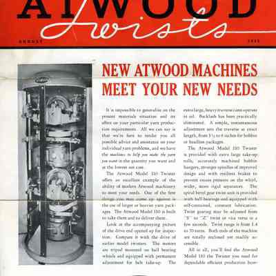 Atwood Twists - August 1941