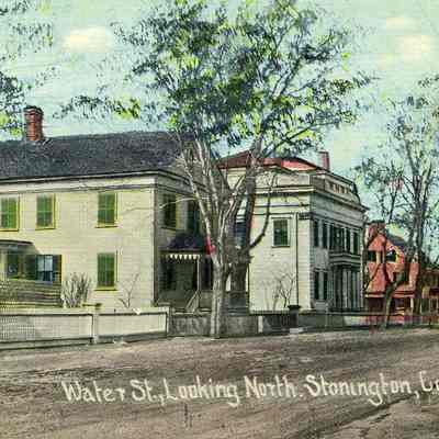 Water Street looking North, Stonington CT