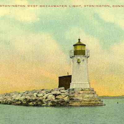 Stonington West Breakwater Light, Stonington CT